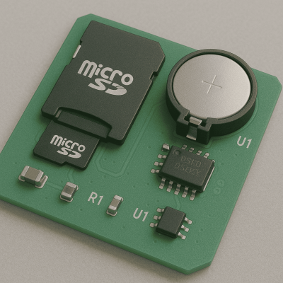RTC & SDCard Control Panel