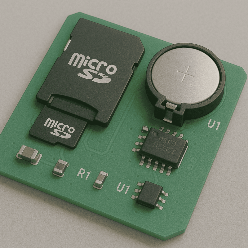 RTC & SDCard Control Panel